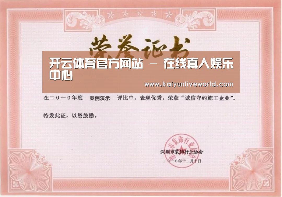 荣誉证书二